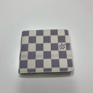 Louis Vuitton Marco Damier Azur Leather Wallet